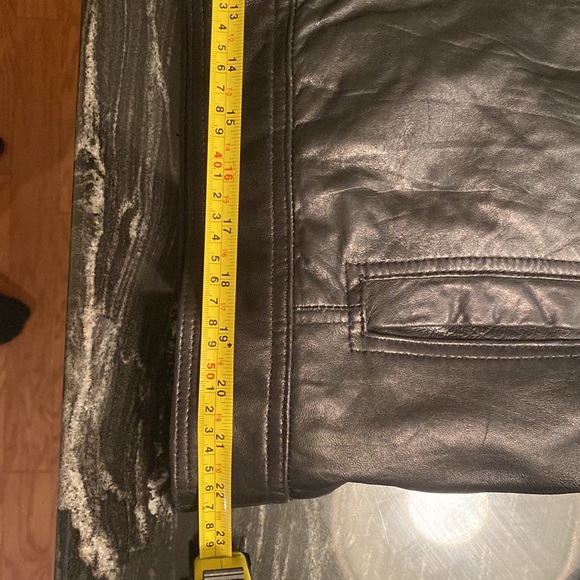 Michael Kors leather jacket. - Picture 7 of 9